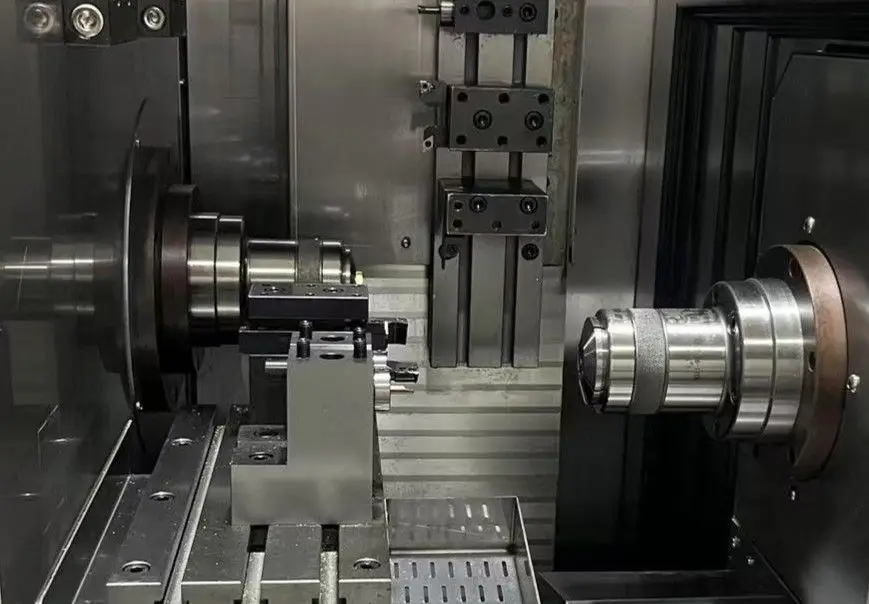 Система двухшпиндельной обработки